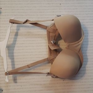 Strapless bra 40D Beige Maidenform Wear 5 Ways